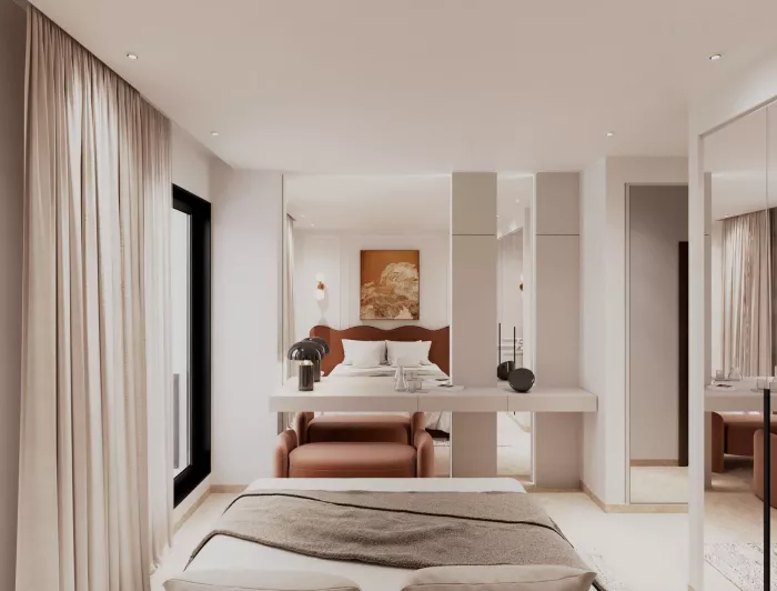 La coiffeuse de la suite parentale