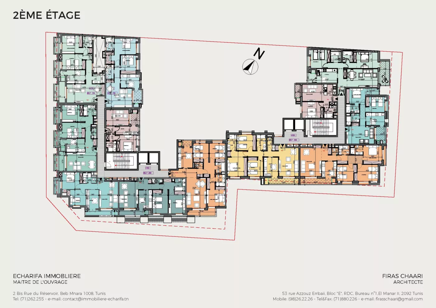 Plan du 2ᵉ étage
