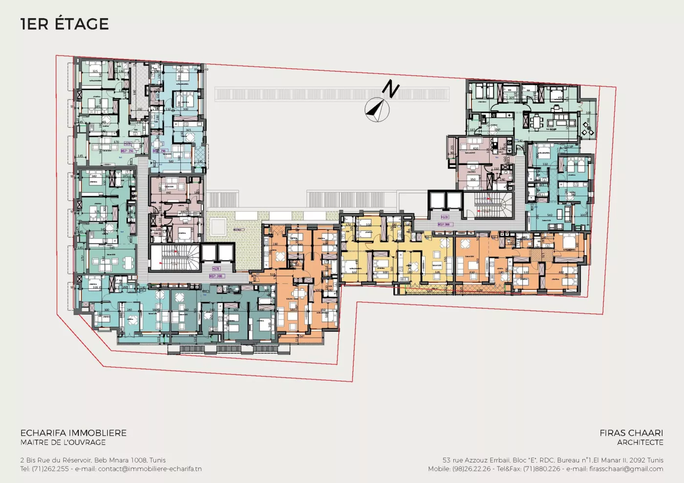 Plan du 1ᵉʳ étage